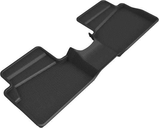 3D Custom Fit KAGU Floor Mat (BLACK) For FORD MAVERICK 22-24 - Second Row - L1FR14421509