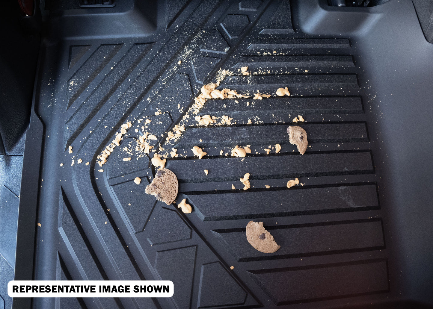 TGN TerraMax Floor Mats Fits 2009-2018 Dodge Ram 1500 Crew Cab - TTLFMK007DRA