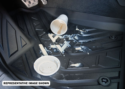 TGN TerraMax Floor Mats Fits 2024-2025 Toyota Tacoma Crew Cab - TTLFMK013TTA