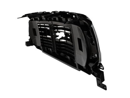 TGN Glossy Black W/Chrome Front Grille Fits 2019-2022 RAM 1500 - GRL-19RAM1500-005