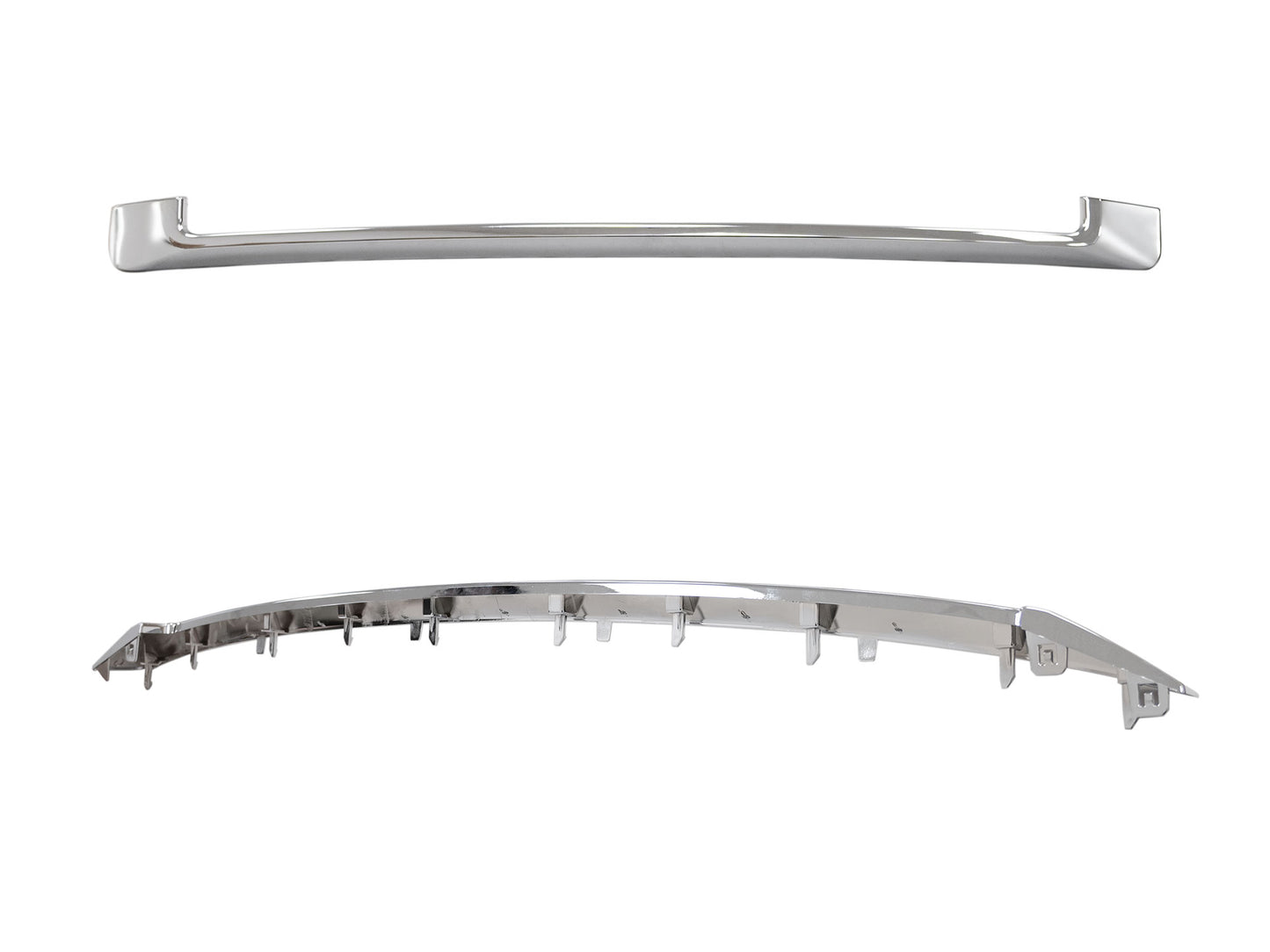 TGN Chrome Front Bumper Grille W/Molding Trim Fits 2020-2022 Ford F-250 - GRL-22SDUTY-002