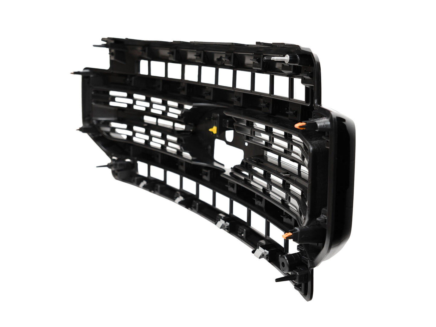 TGN Black Front Bumper Grille W/Molding Trim Fits 2020-2022 Ford F-250 - GRL-22SDUTY-003