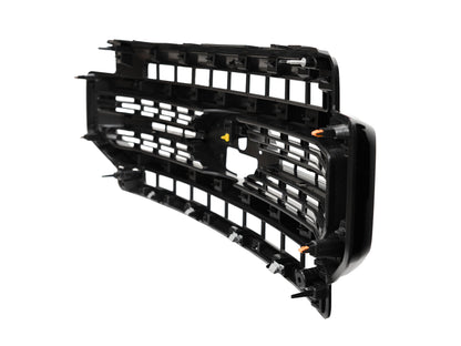 TGN Black Front Bumper Grille W/Molding Trim Fits 2020-2022 Ford F-250 - GRL-22SDUTY-003