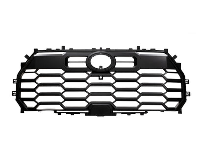 TGN Matt Black Front Grille w/ LED Light Fits 2022-2025 Toyota Tundra - GRL-22TDR-010