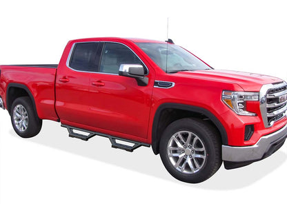 APS Extended Cab Pickup Stainless Steel with 6061 Aluminum Step Pad Nerf Bar M3 - IA03WBI5B