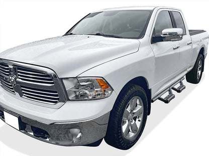 APS Extended Cab Pickup Stainless Steel with 6061 Aluminum Step Pad Nerf Bar M3 - IA04WAG9B