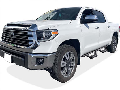 APS Crew Cab Pickup Stainless Steel with 6061 Aluminum Step Pad Nerf Bar M3 - IA20WJI8B