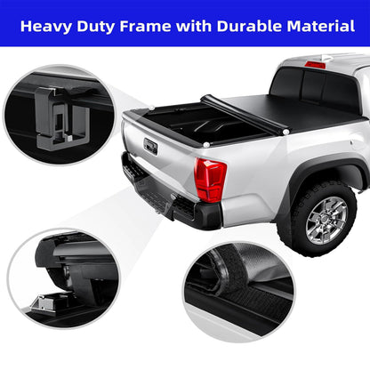 Tonotek Rolling Soft Tonneau Cover for  2014 - 2018 Silverado/ Sierra 6'5" Bed (78.8") -TGNSRU00Z4