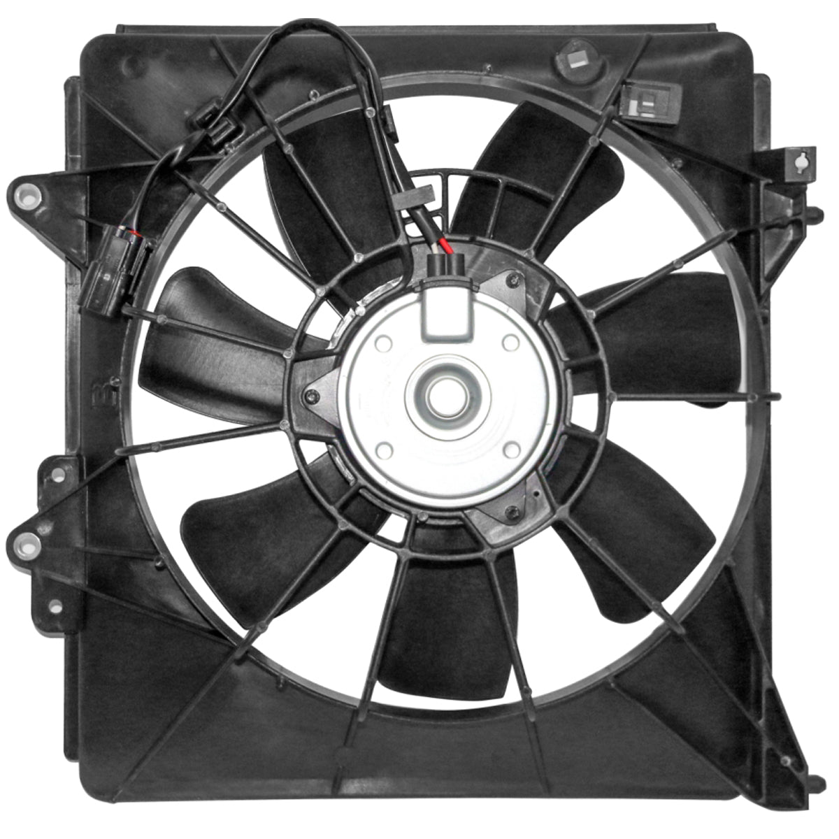 Radiator AC Condenser Cooling Fan Fits 2009-2014 Honda Fit  Passenger Side 1.5L L4 - TGNHO3020100
