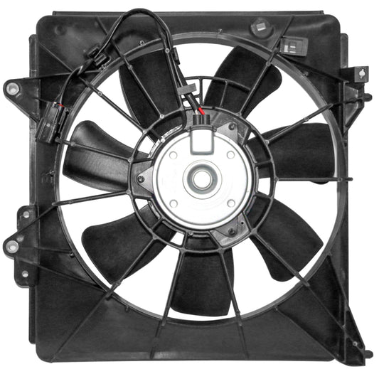 Radiator AC Condenser Cooling Fan Fits 2009-2014 Honda Fit  Passenger Side 1.5L L4 - TGNHO3020100