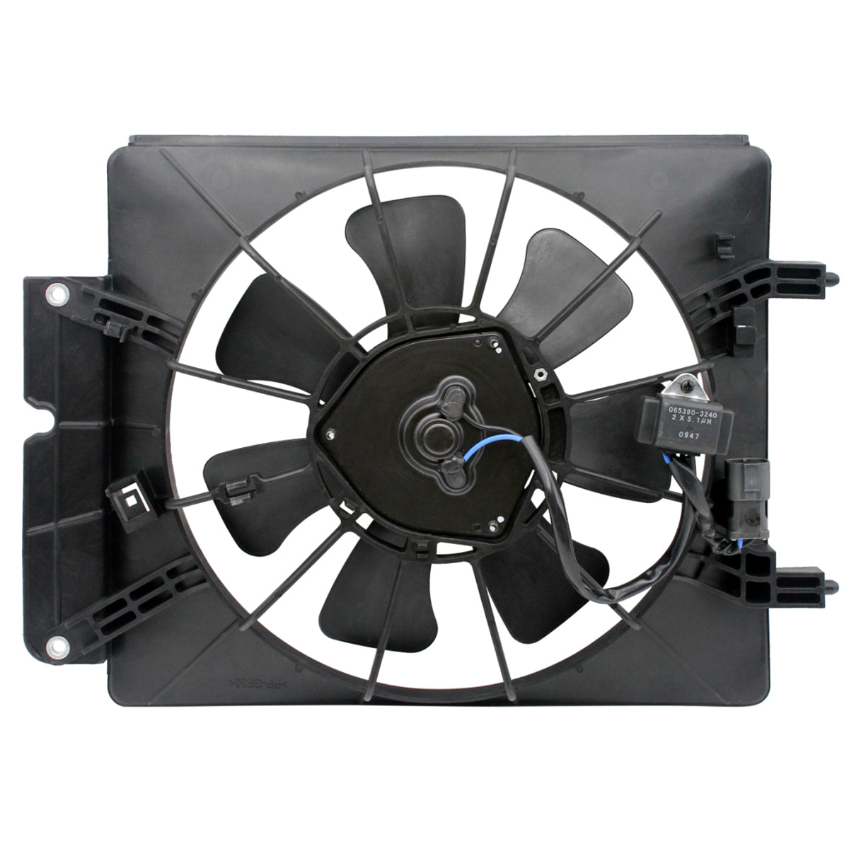 Radiator AC Condenser Cooling Fan Fits 2002-2006 Honda CR-V  Passenger Side 2.4L L4 - TGNHO3113116