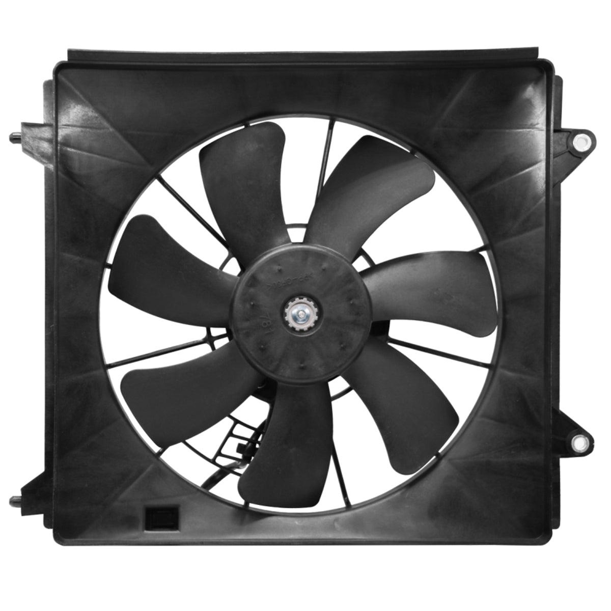 Radiator AC Condenser Cooling Fan Fits 2008-2012 Honda Accord  Passenger Side 2.4L L4 - TGNHO3113123