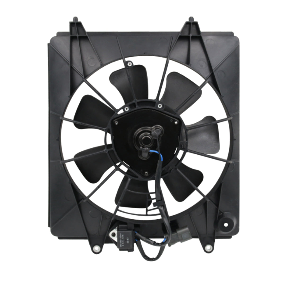 Radiator AC Condenser Cooling Fan Fits 2007-2009 Honda CR-V  Passenger Side 2.4L L4 - TGNHO3120102