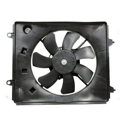 Radiator AC Condenser Cooling Fan Fits 2010-2014 Honda CR-V  Passenger Side 2.4L L4 - TGNHO3120107
