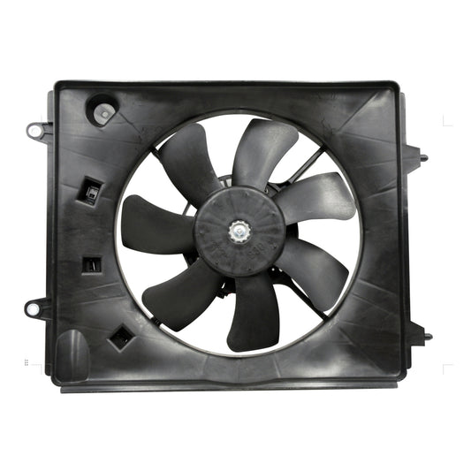 Radiator AC Condenser Cooling Fan Fits 2010-2014 Honda CR-V  Passenger Side 2.4L L4 - TGNHO3120107