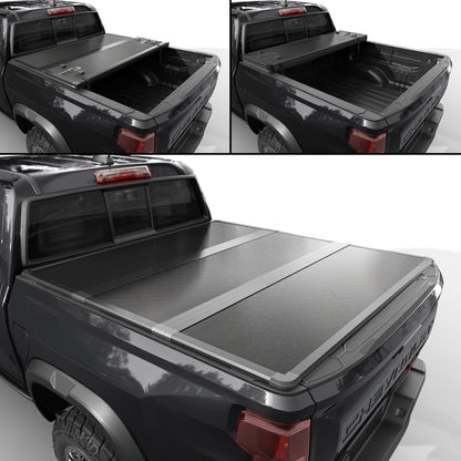 TGN Tri Fold Tonneau Cover for  2004 - 2014 Colorado /Canyon 6' Bed (73.2") - TGNHTF00Z2