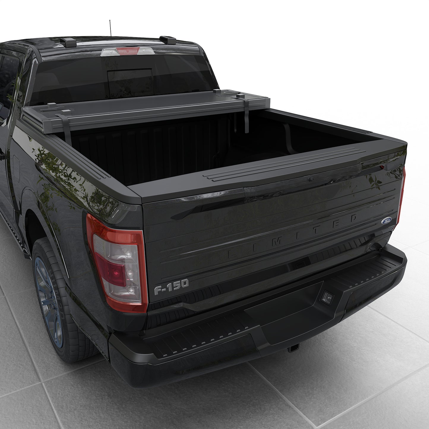 TGN Tri Fold Tonneau Cover for  2009 - 2014 F-150 6.5' Bed (78") - TGNHTF01Z4