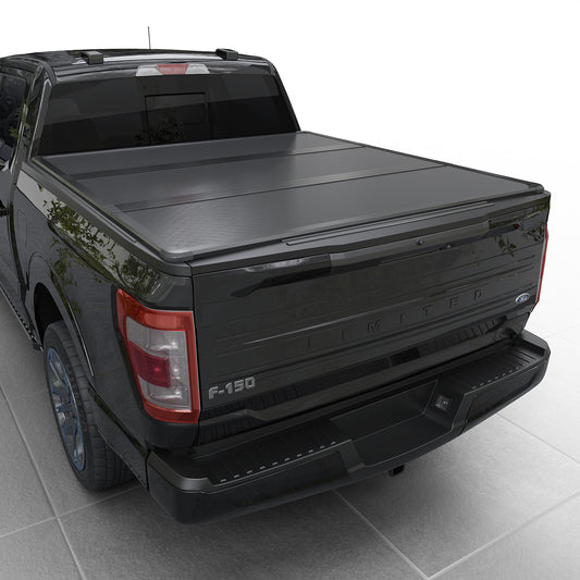 TGN Tri Fold Tonneau Cover for  2015 - 2025 F-150 5'5" Bed (66") - TGNHTF01Z6