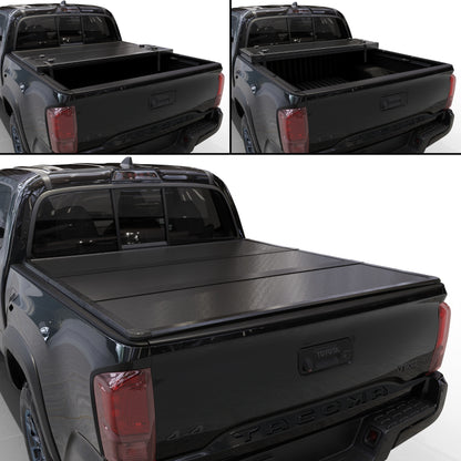 TGN Tri Fold Tonneau Cover for  2005 - 2015 Tacoma 5' Bed (60.3") - TGNHTF01Z9