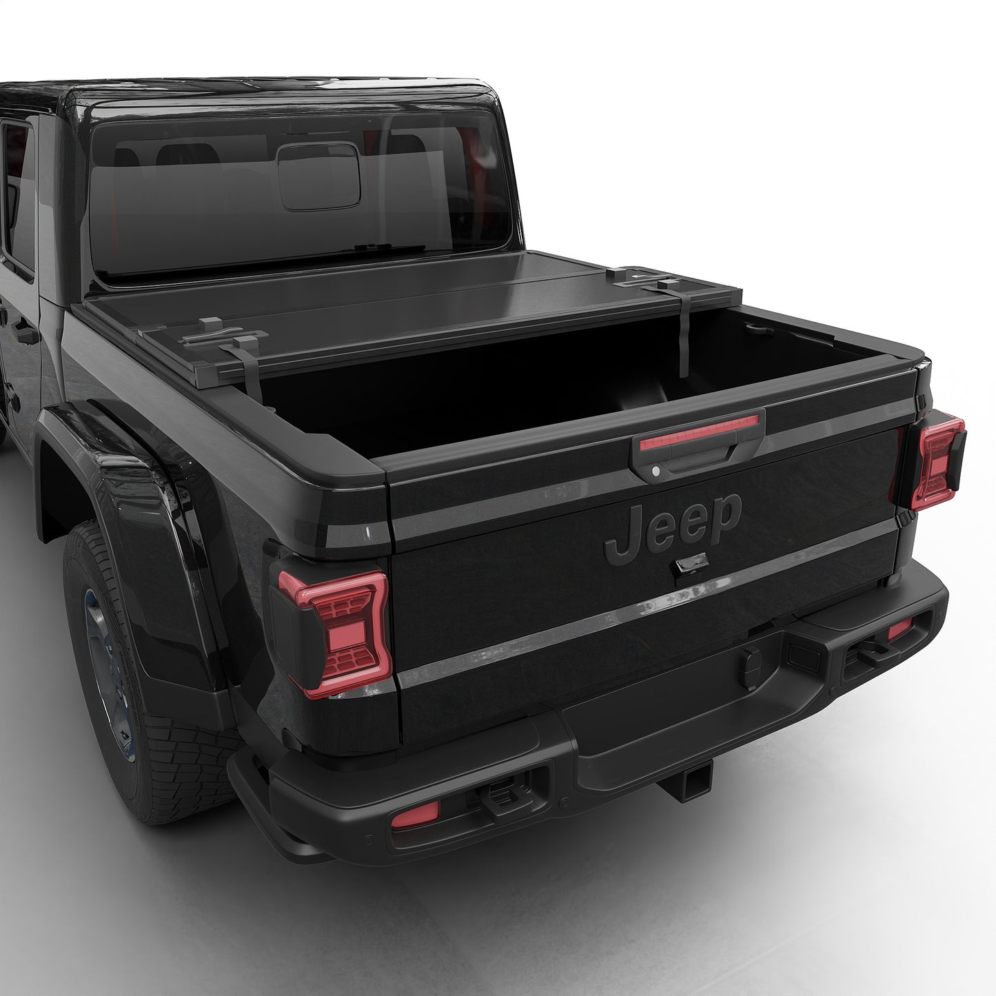 TGN Tri Fold Tonneau Cover for  2020 - 2025 Gladiator 5' Bed (60.3") - TGNHTF03Z1