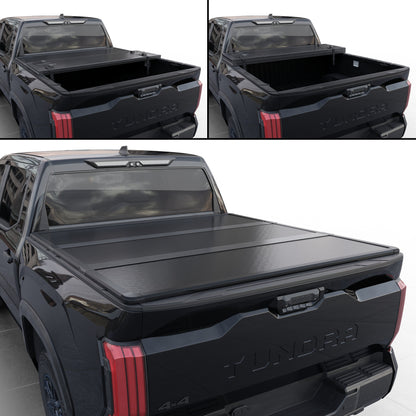 TGN Tri Fold Tonneau Cover for  2022 - 2025 Tundra 5‘6" Bed (66.7") - TGNHTF03Z4