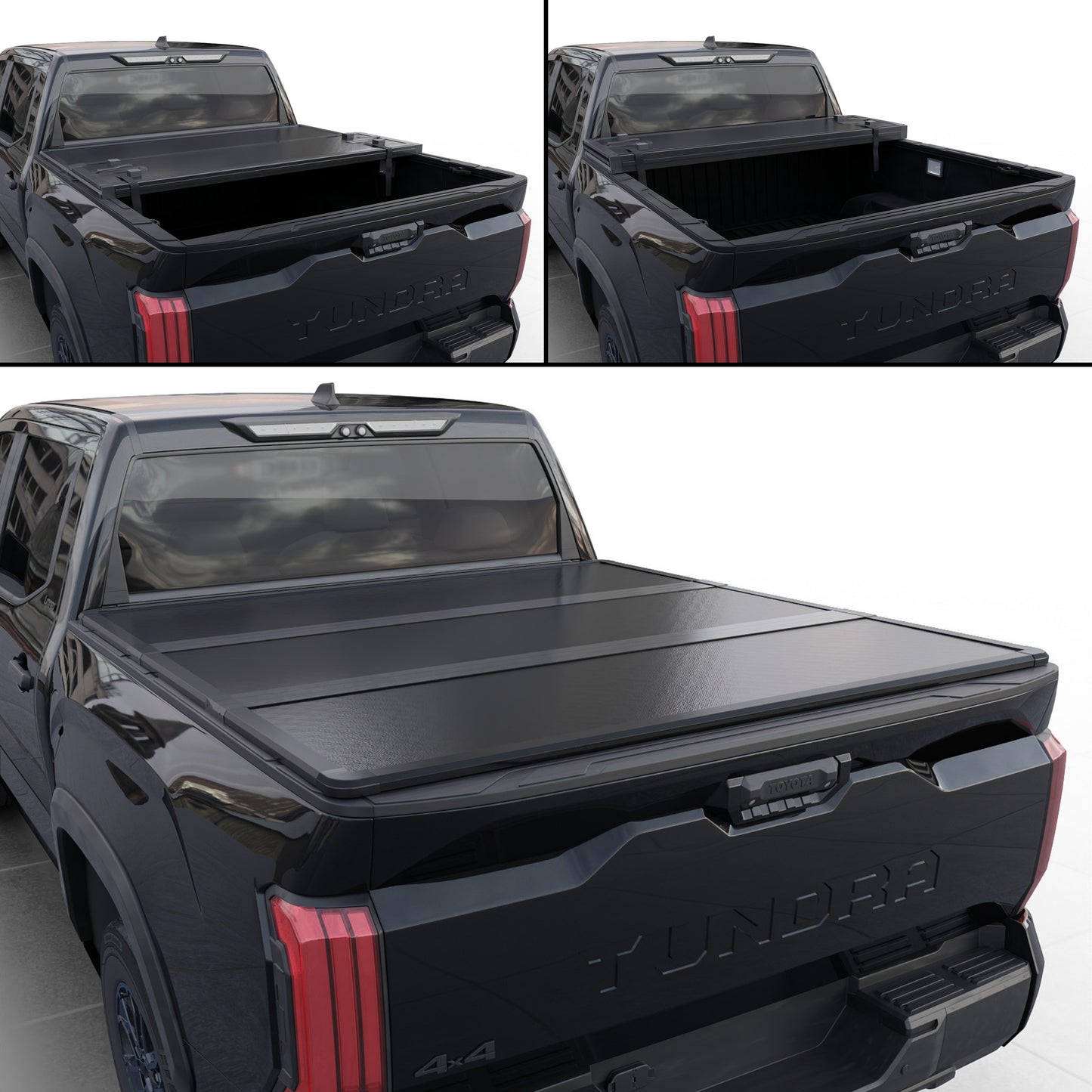 TGN Tri Fold Tonneau Cover for  2022 - 2025 Tundra 6'6" Bed (78.7") - TGNHTF03Z5