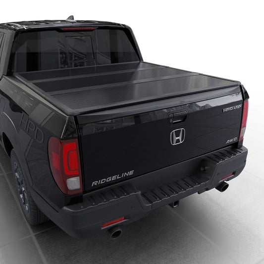TGN Tri Fold Tonneau Cover for  2017-2025 Honda Ridgeline 5' Bed (64") - TGNHTF03Z9