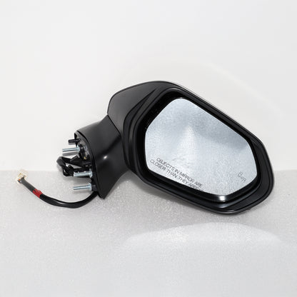 TGN Passenger Side View Mirror for 2018-2023 Toyota Camry - Power Operated, Paint to Match, Heated Glass, Turn Signal Light, Blind Spot Monitor - TGNTO1321368