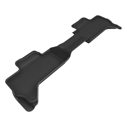 3D Custom Fit KAGU Floor Mat (BLACK) For TOYOTA TUNDRA 22-24 - Second Row - L1TY29621509