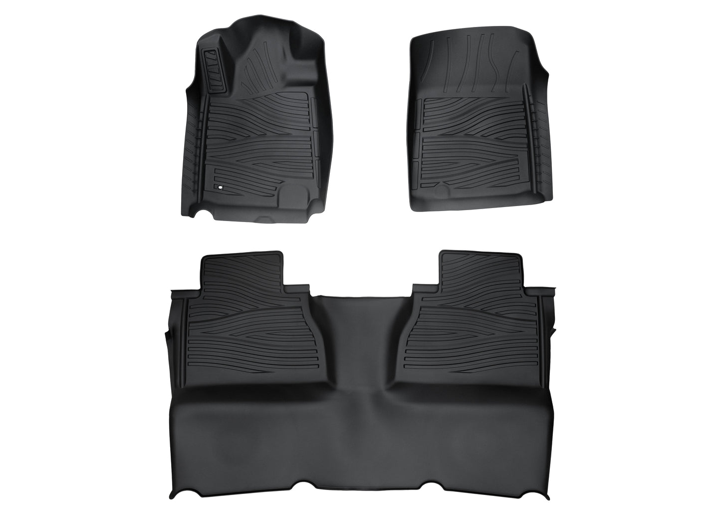 TGN TerraMax Floor Mats Fits 2014-2021 Toyota Tundra Crew Cab - TTLFMK004TTU