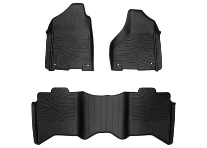 TGN TerraMax Floor Mats Fits 2009-2018 Dodge Ram 1500 Crew Cab - TTLFMK007DRA
