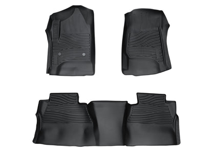 TGN TerraMax Floor Mats Fits 2014-2018 Chevrolet Sliverado 1500 Crew Cab - TTLFMK008CSI