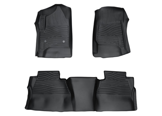 TGN TerraMax Floor Mats Fits 2014-2018 Chevrolet Sliverado 1500 Crew Cab - TTLFMK008CSI
