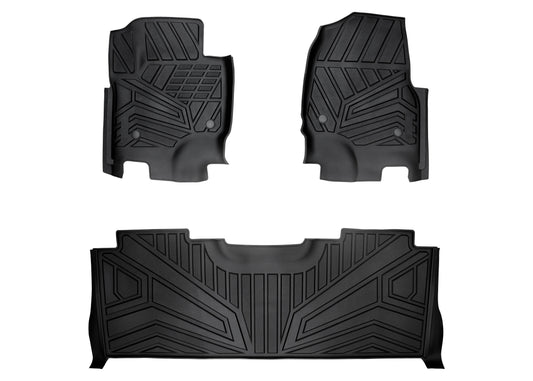 TGN TerraMax Floor Mats Fits 2017-2025 Ford F-250 Crew Cab - TTLFMK011FF2