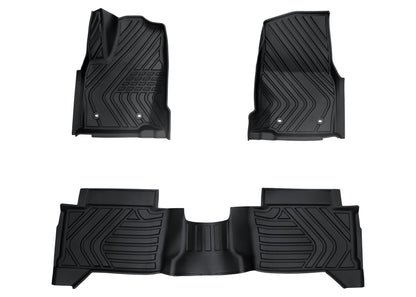 TGN TerraMax Floor Mats Fits 2024-2025 Toyota Tacoma Crew Cab - TTLFMK013TTA