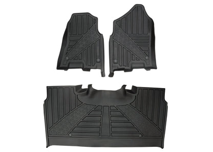 TGN TerraMax Floor Mats Fits 2019-2025 Dodge Ram 1500 Crew Cab - TTLFMK015DRA