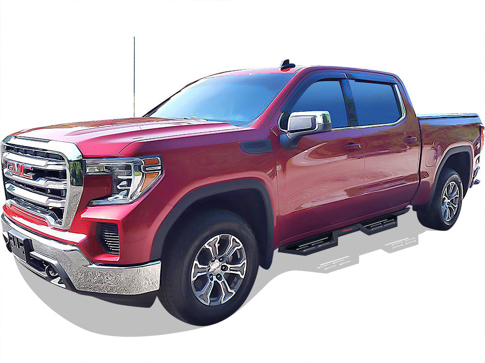 APS Crew Cab Pickup Carbon Steel Nerf Bar DS - WB03DAG1B