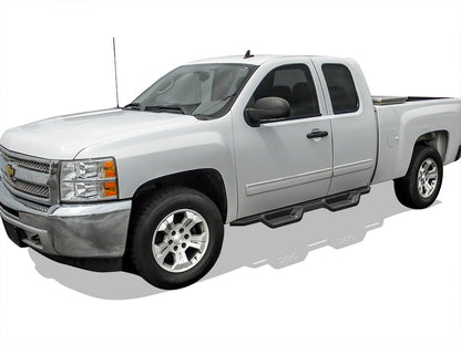 APS Extended Cab Pickup Carbon Steel Nerf Bar - WB03NAI5B