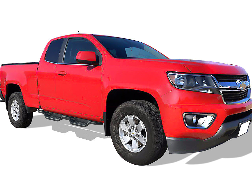 APS Extended Cab Pickup Carbon Steel Nerf Bar - WB03NAI8B