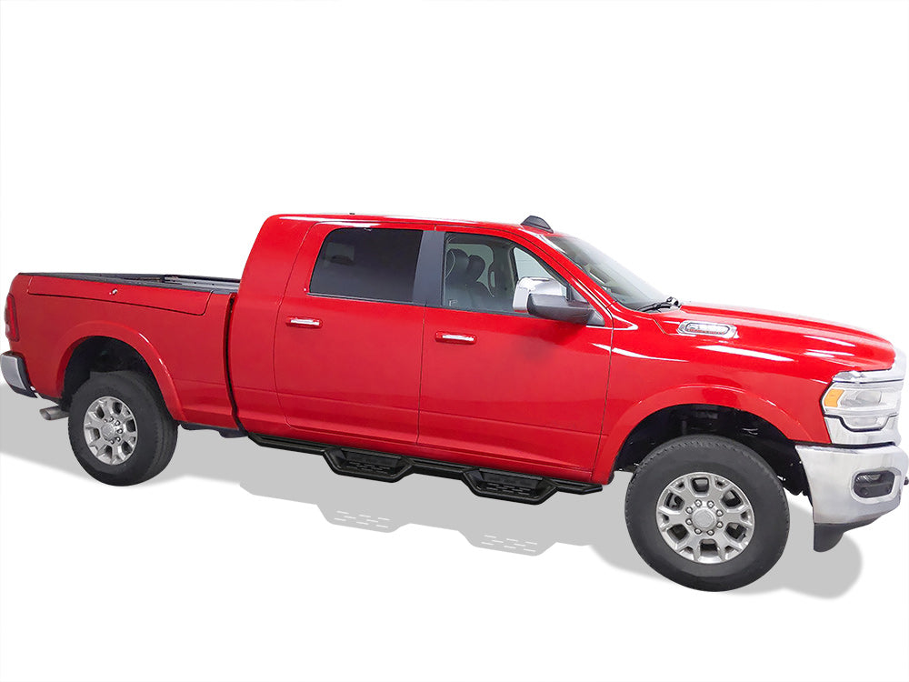 APS Extended Crew Cab Pickup Carbon Steel Nerf Bar - WB04NBJ9B