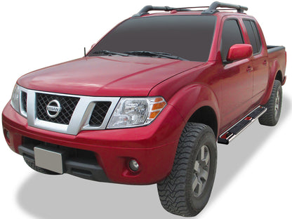 APS Crew Cab Pickup Stainless Steel + PE Step Area Running Board-S Series - WB14SJI5S